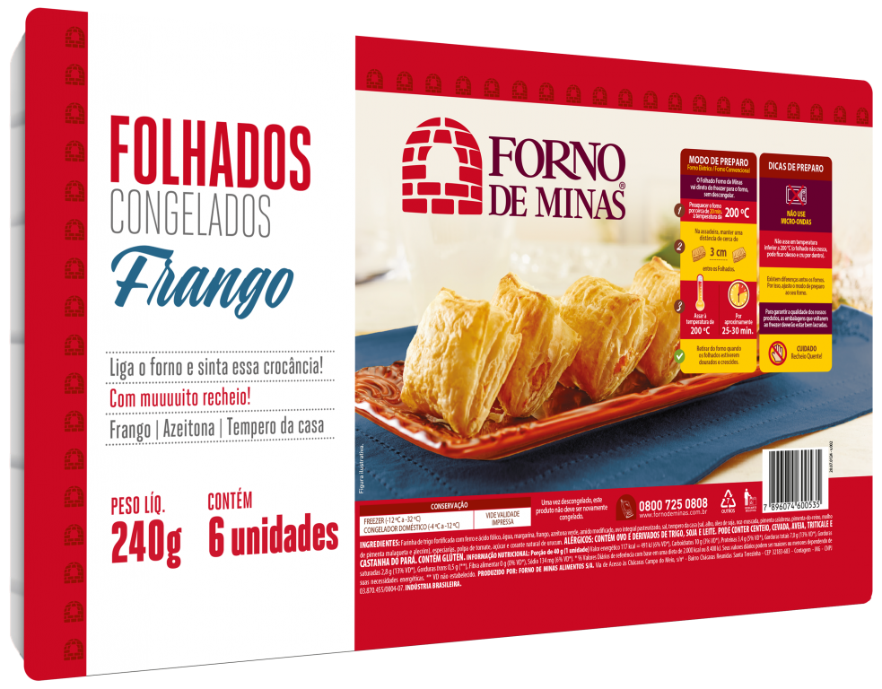 Calorias De Um Folhado De Frango Folhado De Frango Forno De Minas